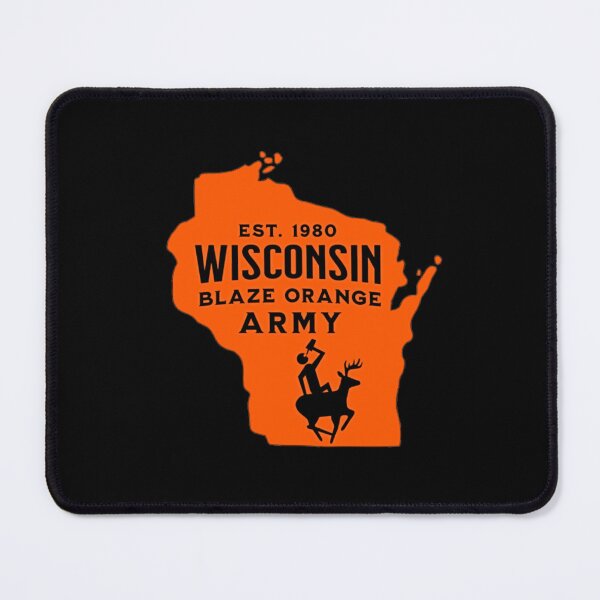 Item preview, Blaze orange army WI designed and sold by CampGoForBeer.