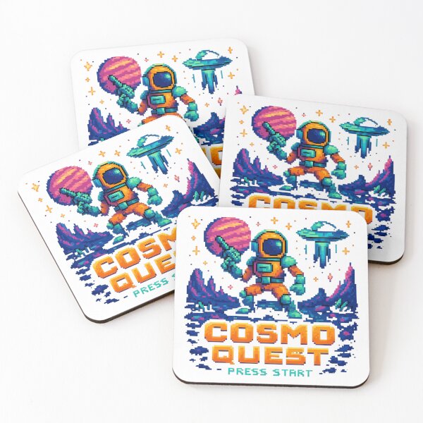 Item preview, Cosmo Quest - Retro Space Adventure Pixel Art designed and sold by Emocean-Designs.