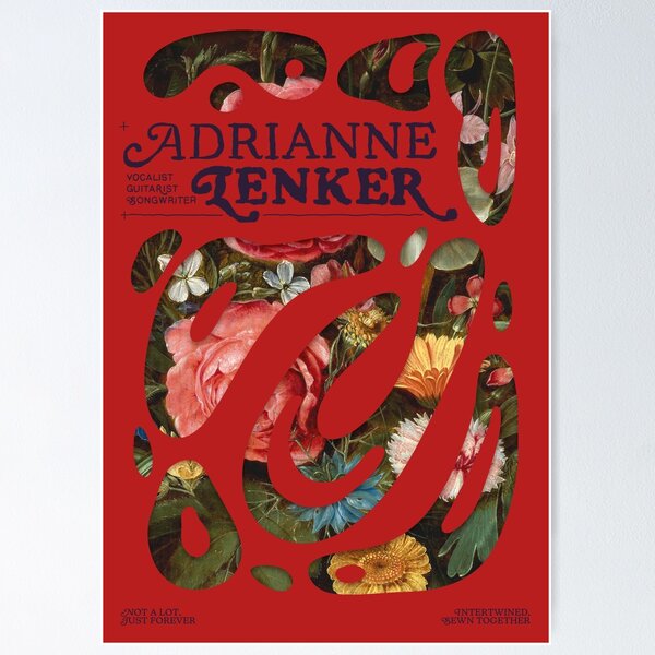 Item preview, ADRIANNE LENKER POSTER designed and sold by DFWB.