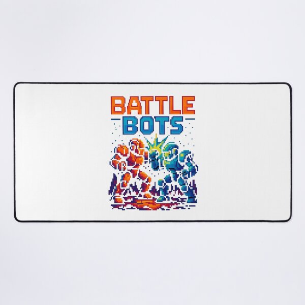 Item preview, Battle Bots - Retro Pixel Robot Showdown designed and sold by Emocean-Designs.