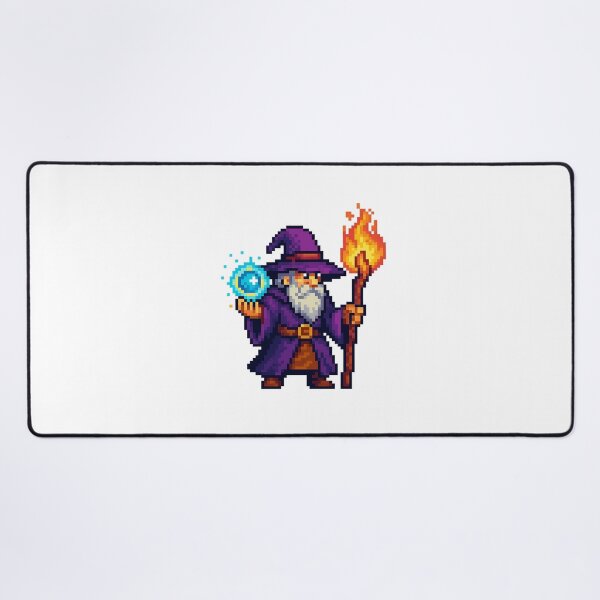 Item preview, Pixel Wizard - Retro RPG Spellcaster designed and sold by Emocean-Designs.