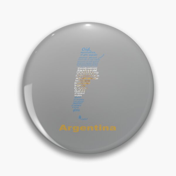 Item preview, Argentina Flag Map – Patriotic Map of Argentina with Sun of May Design designed and sold by JR78.