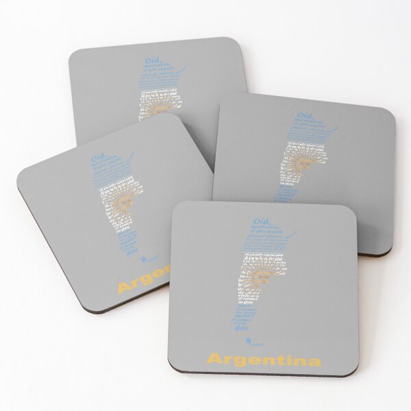 Item preview, Argentina Flag Map – Patriotic Map of Argentina with Sun of May Design designed and sold by JR78.