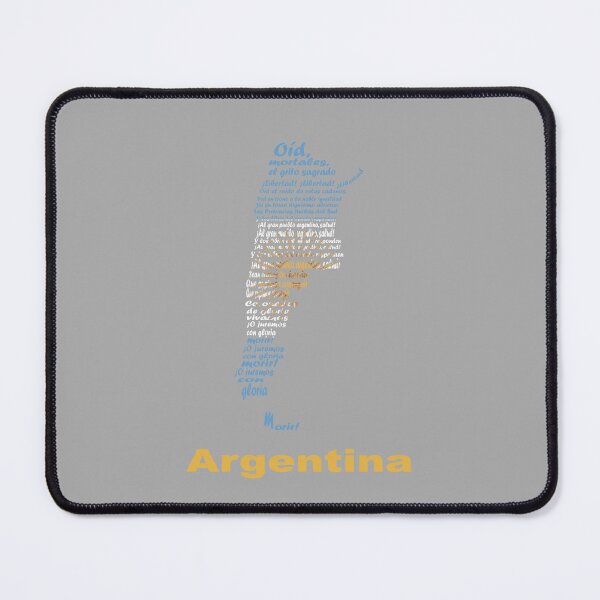 Item preview, Argentina Flag Map – Patriotic Map of Argentina with Sun of May Design designed and sold by JR78.
