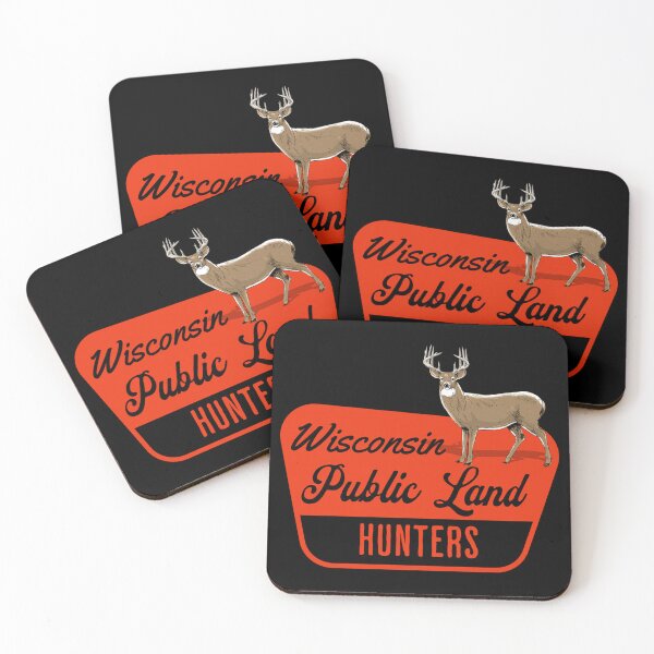 Aperçu de l'œuvre Chasseurs de terres publiques du Wisconsin créée et vendue par CampGoForBeer.