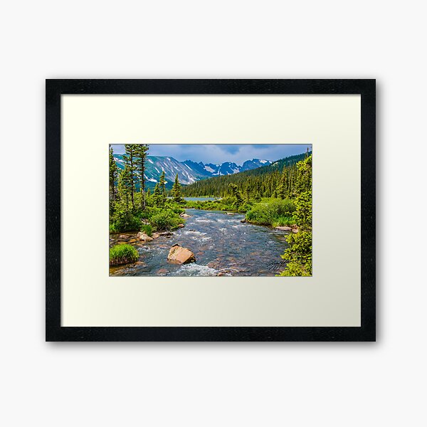 A River Runs Through It Framed Art Print