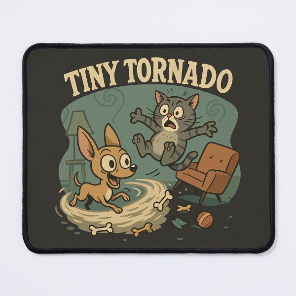 Item preview, Tiny Tornado Chihuahua Mayhem designed and sold by WildlifeInc.