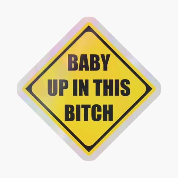 Item preview, Baby Up In This Bitch - Funny Pregnant New Mom and Mothers During Pregnancy designed and sold by merkraht.