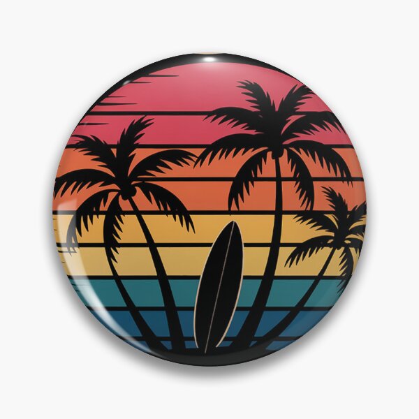 Item preview, Aloha Hawaii Hawaiian Island Palm Beach Surfboard Surf designed and sold by MAKOPOKOShop.