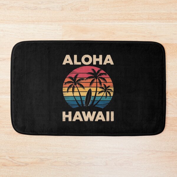 Item preview, Aloha Hawaii Hawaiian Island Palm Beach Surfboard Surf designed and sold by MAKOPOKOShop.