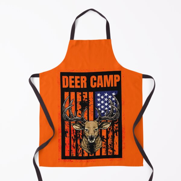 Item preview, Deer Camp American Flag designed and sold by CampGoForBeer.
