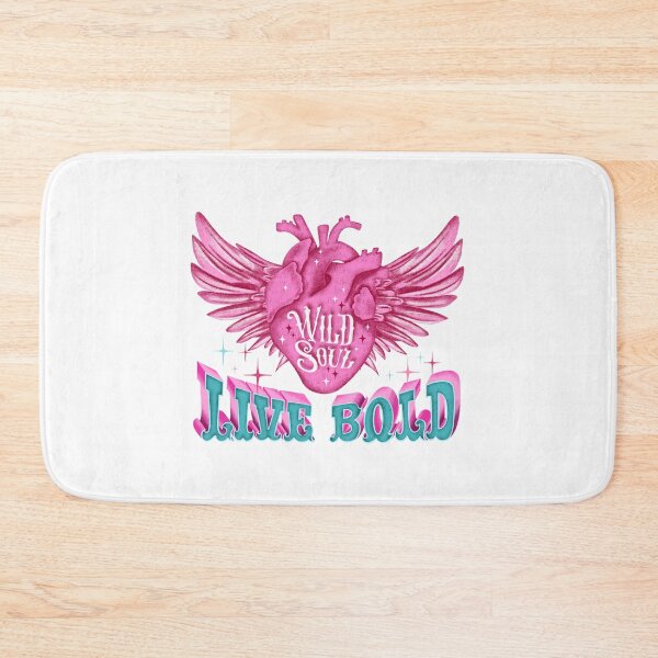 Item preview, Wild soul live bold designed and sold by pinkyfish1010.