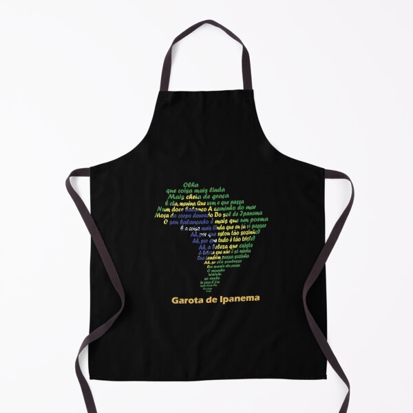 Item preview, Garota de Ipanema – Brazilian Bossa Nova Map Tribute designed and sold by JR78.