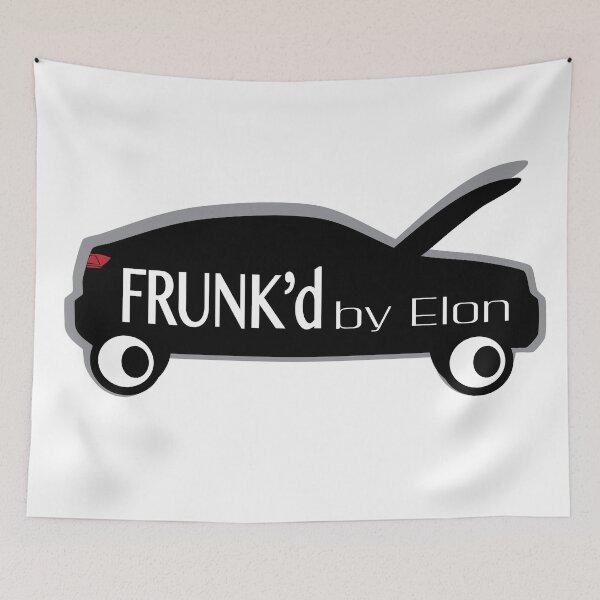 Item preview, Frunk'd by Elon_Car 1a designed and sold by SpoonLitMartin.