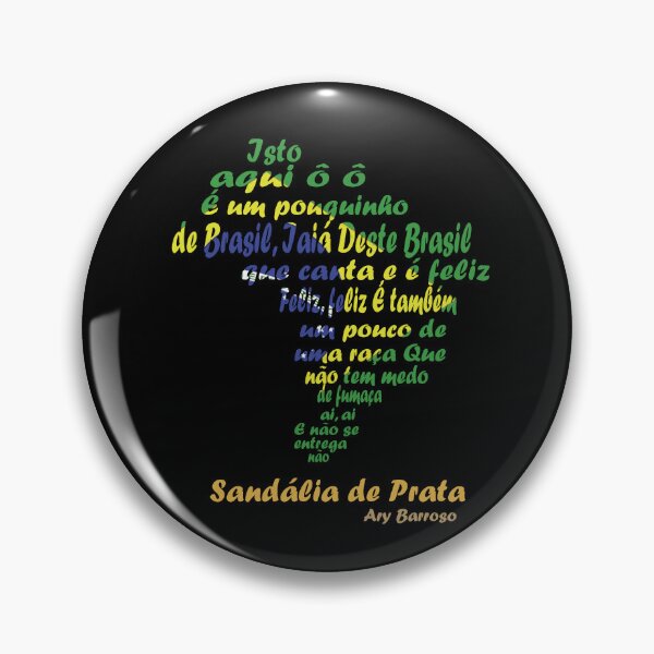 Item preview, Sandália de Prata – Samba-Rock Map Tribute to Legendary Brazilian Band designed and sold by JR78.