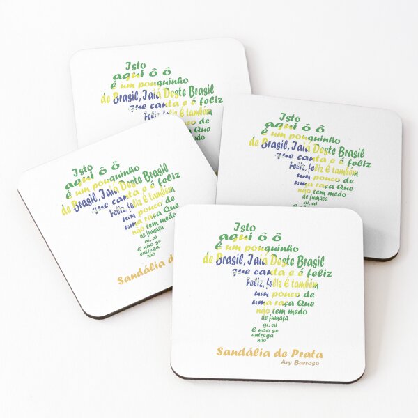 Item preview, Sandália de Prata – Samba-Rock Map Tribute to Legendary Brazilian Band designed and sold by JR78.