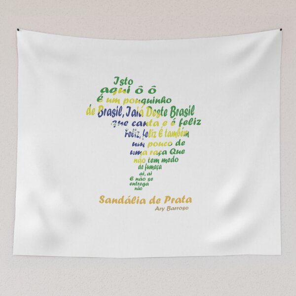 Item preview, Sandália de Prata – Samba-Rock Map Tribute to Legendary Brazilian Band designed and sold by JR78.