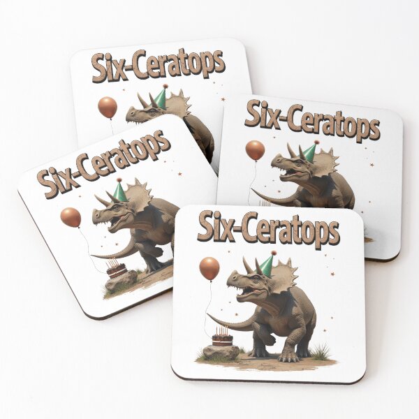 Item preview, Six-Ceratops designed and sold by PerkzPrints.