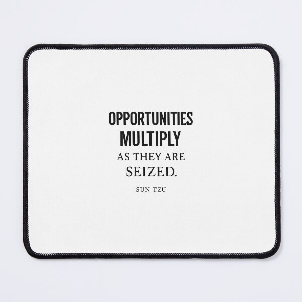Item preview, Sun Tzu Quote — Opportunities Multiply The Art of War Wisdom designed and sold by Echos of wisdom.