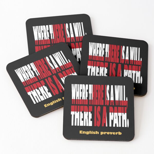 Item preview, English Proverb – Timeless Wisdom in Elegant Typography designed and sold by JR78.