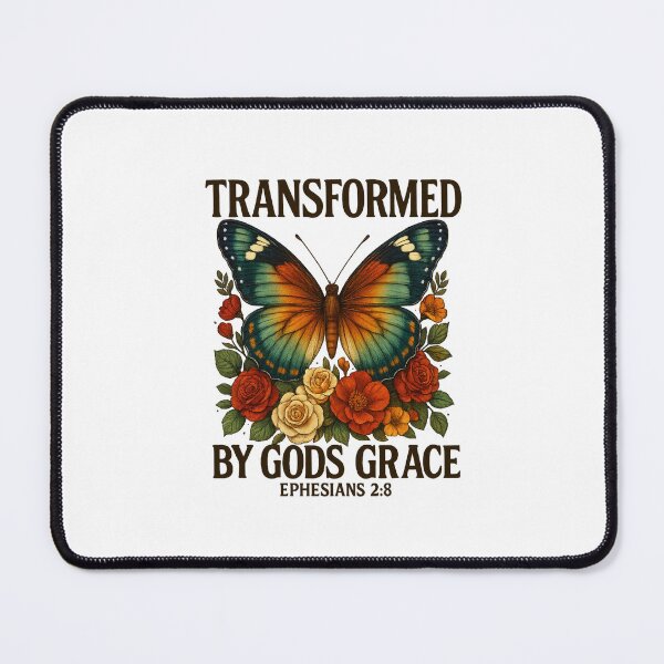 Item preview, Transformed by Gods Grace Bible Christian designed and sold by GoodwillDesigns.