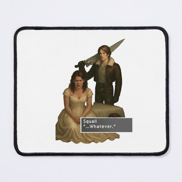 Item preview, "Whatever, Lorelai." Gilmore Girls FFVIII Squall Parody designed and sold by Trauma Nicole.