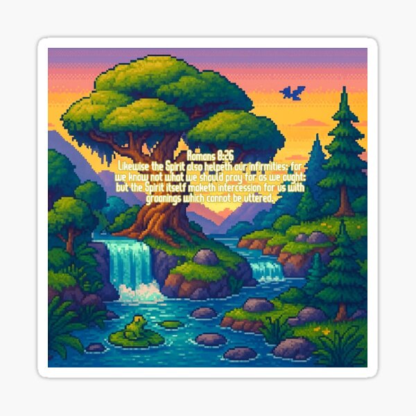 Item preview, Romans 8:26 KJV designed and sold by IddotheProphet.