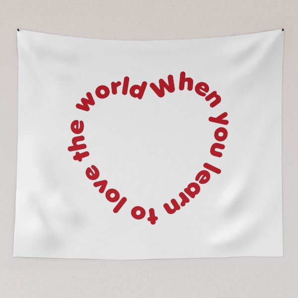 Item preview, Valentine’s Day – Heartfelt Love Quote Art designed and sold by JR78.