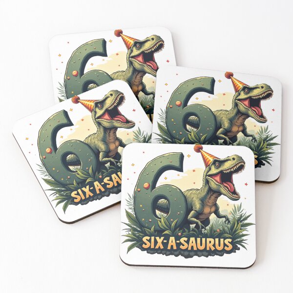 Item preview, Six-A-Saurus designed and sold by PerkzPrints.