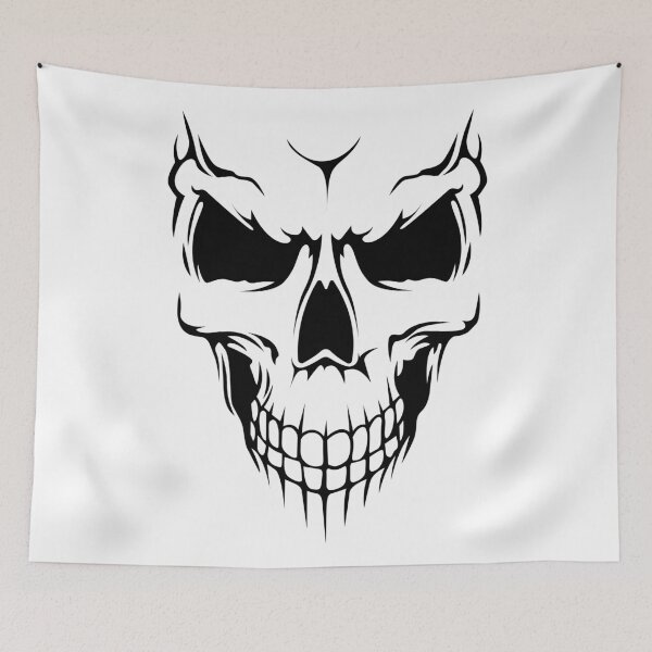 Item preview, Skull Silhouette designed and sold by Tribalgothss.