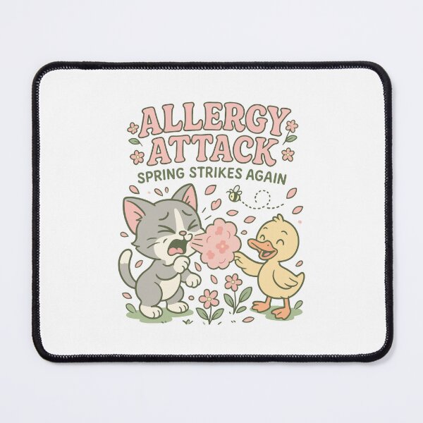 Item preview, Allergy Attack – Springtime Sneezes Unleashed designed and sold by WildlifeInc.