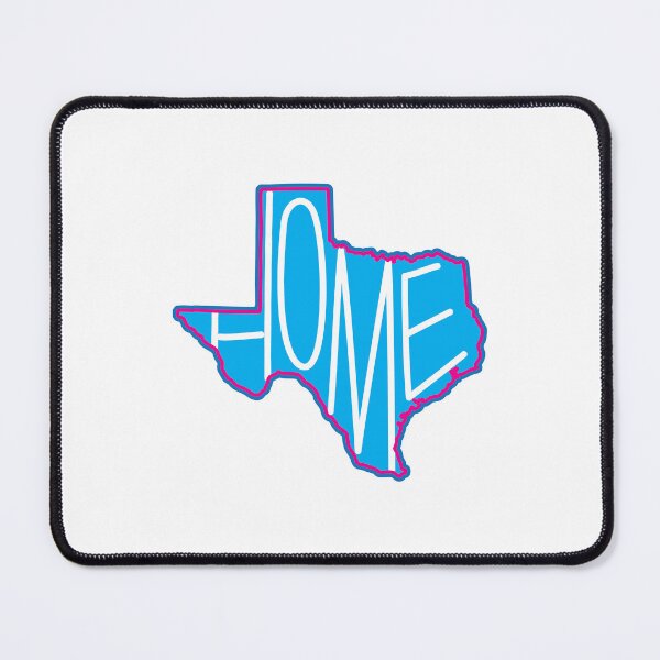 Item preview, Texas is Home (Blue & Pink) designed and sold by Jessica Kirsh.