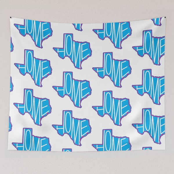 Item preview, Texas is Home (Blue & Pink) designed and sold by Jessica Kirsh.