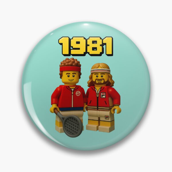 Item preview, Building Blocks 2: The Greatest Rivalry: 1981 Wimbledon Showdown  designed and sold by OutofFocusShop.