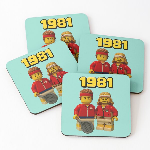 Item preview, Building Blocks 2: The Greatest Rivalry: 1981 Wimbledon Showdown  designed and sold by OutofFocusShop.