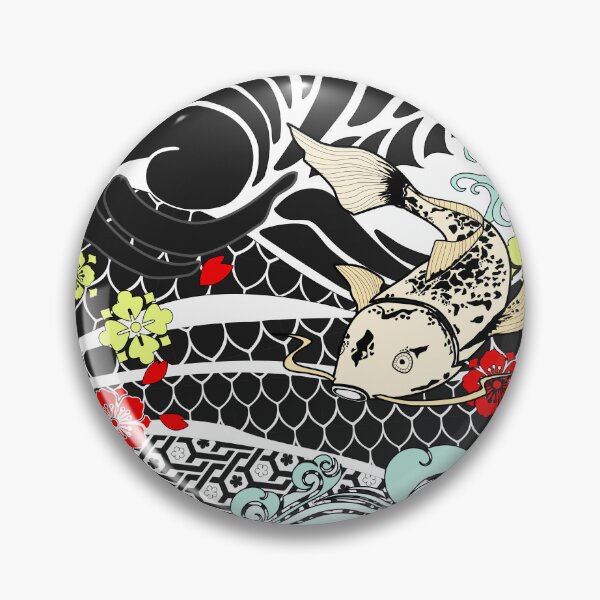 Item preview, Koi Tattoo designed and sold by urrin DESIGN.