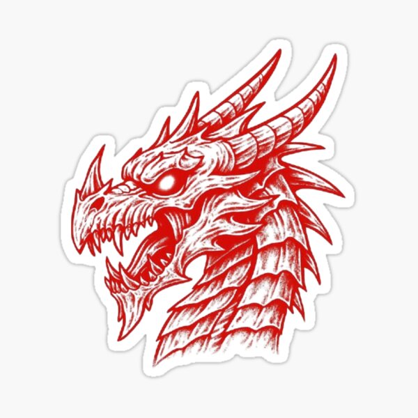 Item preview, Dragon designed and sold by FLATVAC STICKER.