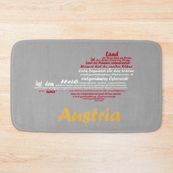 Item preview, Austria Flag Map – Patriotic Map of Austria with Red‑White Tricolor designed and sold by JR78.