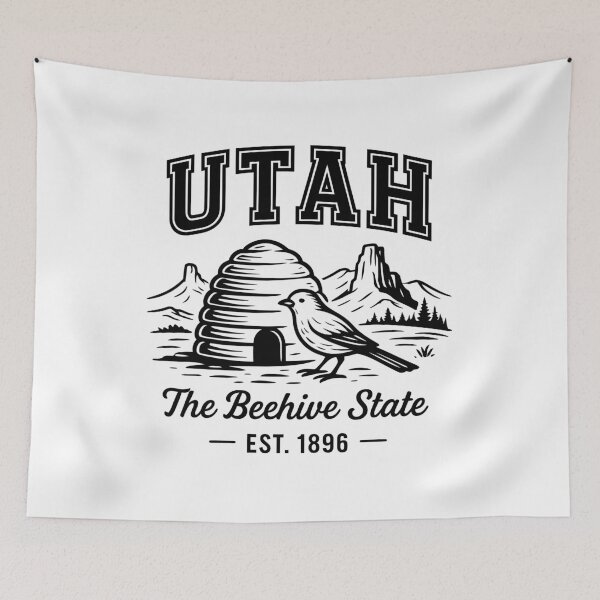 Item preview, Utah The Beehive State designed and sold by karyalangit.