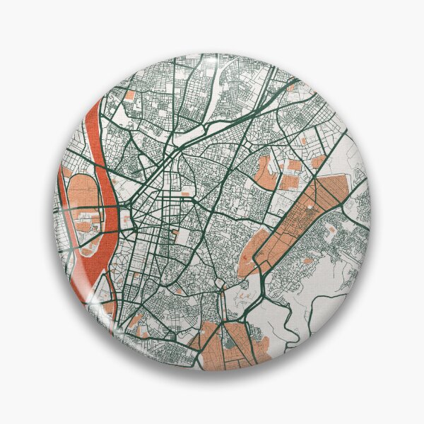 Artikelvorschau, Kairo Stadtplan von Ägypten - Böhmische entworfen und verkauft von deMAP.