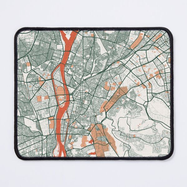 Item preview, Cairo City Map of Egypt - Bohemian designed and sold by deMAP.
