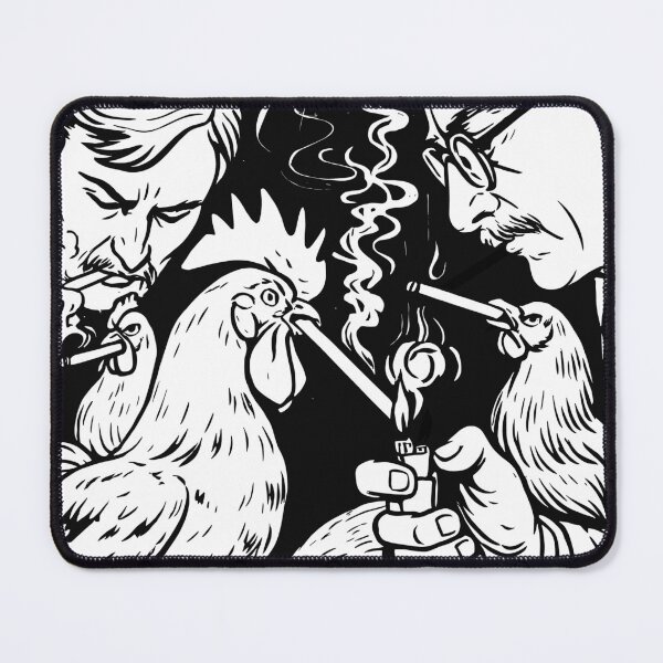 Item preview, Illustrated H5N1 Spreads Like Smoke Airborne Virus Warning Label PSA designed and sold by ScientiaAcLabor.