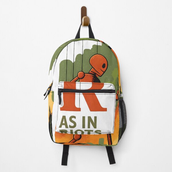 Item preview, R as in riots  dark theme political cynical alphabet designed and sold by dark alphabet.