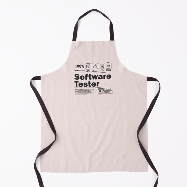 Item preview, Funny Job Description Label - Software Tester designed and sold by softwaretesting.