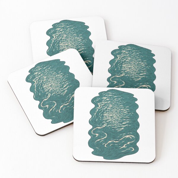 Item preview, Eternal Currents | Flowing Water Symphony – Retro Ukiyo-e Vibes designed and sold by GeEeN.