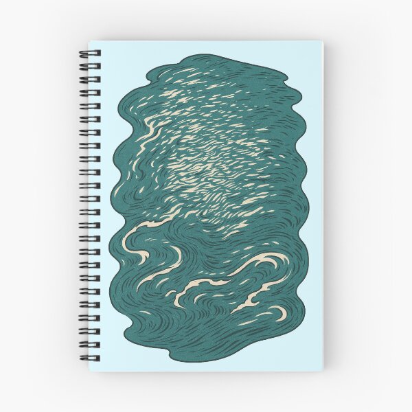 Item preview, Eternal Currents | Flowing Water Symphony – Retro Ukiyo-e Vibes designed and sold by GeEeN.