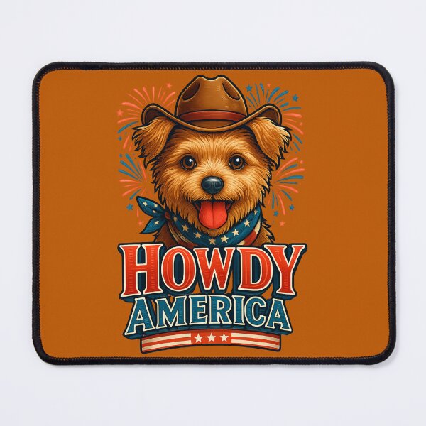 Item preview, Howdy America designed and sold by DopamineBee.