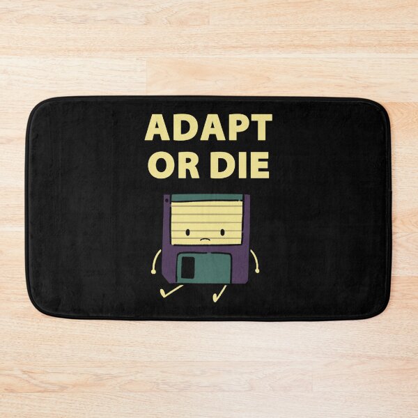 Item preview, Adapt or Die Floppy Disk by Tobe Fonseca designed and sold by Tobe Fonseca®.