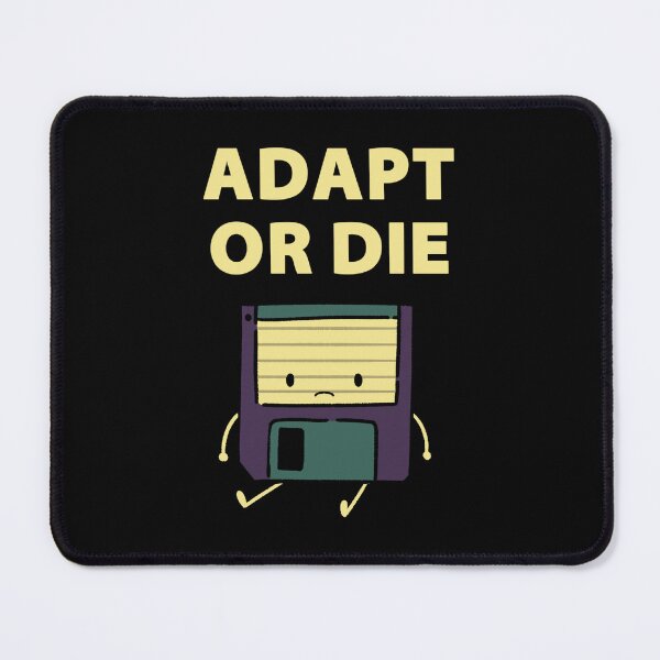 Item preview, Adapt or Die Floppy Disk by Tobe Fonseca designed and sold by Tobe Fonseca®.