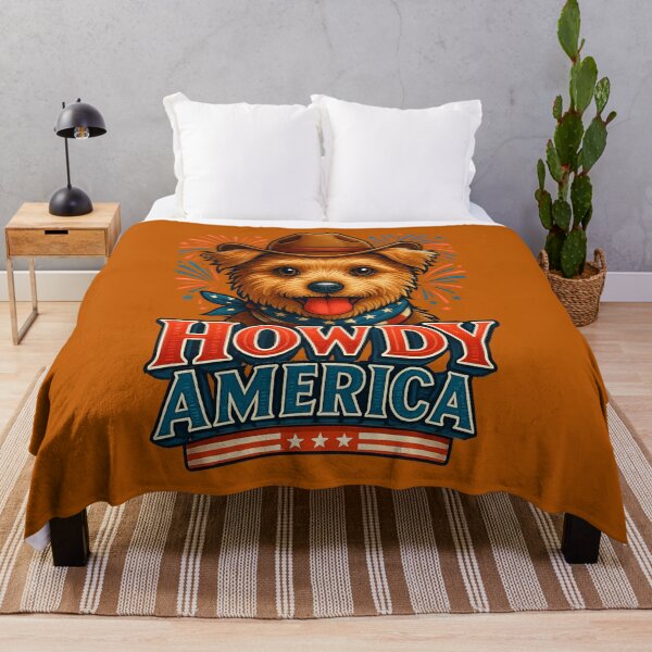 Item preview, Howdy America designed and sold by DopamineBee.